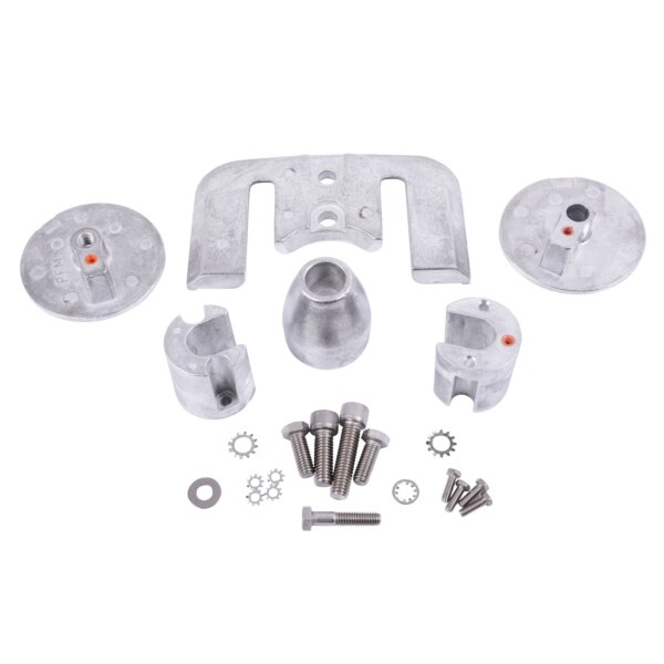 Kit d'anodes sacrificielles PERFORMANCE METAL Bravo 3 compatible avec Mercury