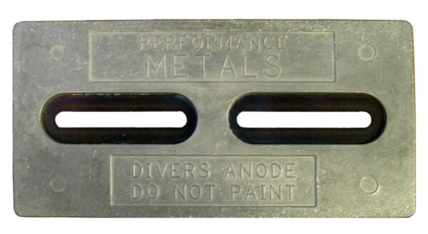 PERFORMANCE METAL Hull Plate Diverâ??s Anode