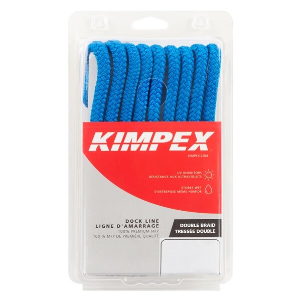 Câble d'amarrage tressé Kimpex 10' 3/8