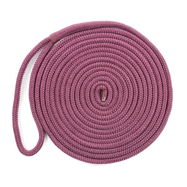 Ligne de quai en polypropylène multifilament Kimpex 25' 5/8? Polypropylène Multifilament Bordeaux