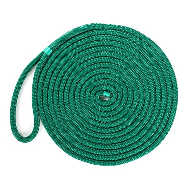 Ligne de quai en polypropylène multifilament Kimpex 30' 1/2 ? Polypropylène Multifilament Vert forêt