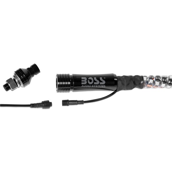 Boss Audio 360Â° RGB LED Whip Antenna Multicolor 72â³