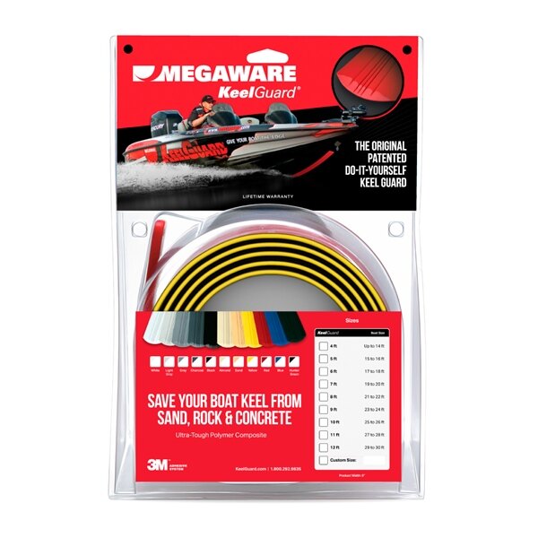 Megaware Keel Guard Yellow 6'