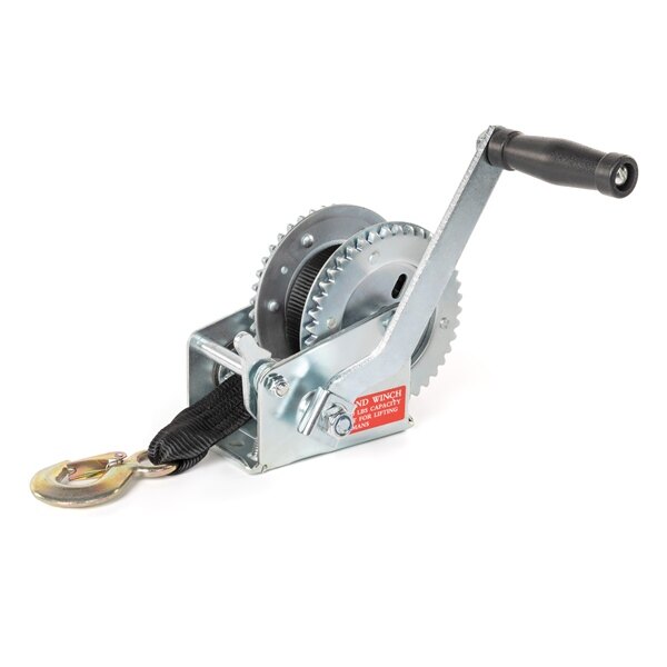 Kimpex 2000 lbs Boat Trailer Manual Winch with strap