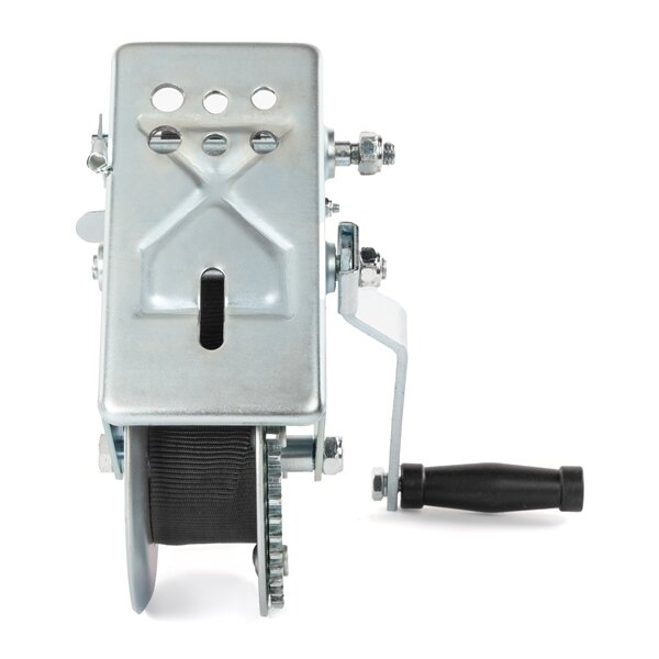 Kimpex 2500 lbs Heavy Duty Two Speed Hand Winch with strap