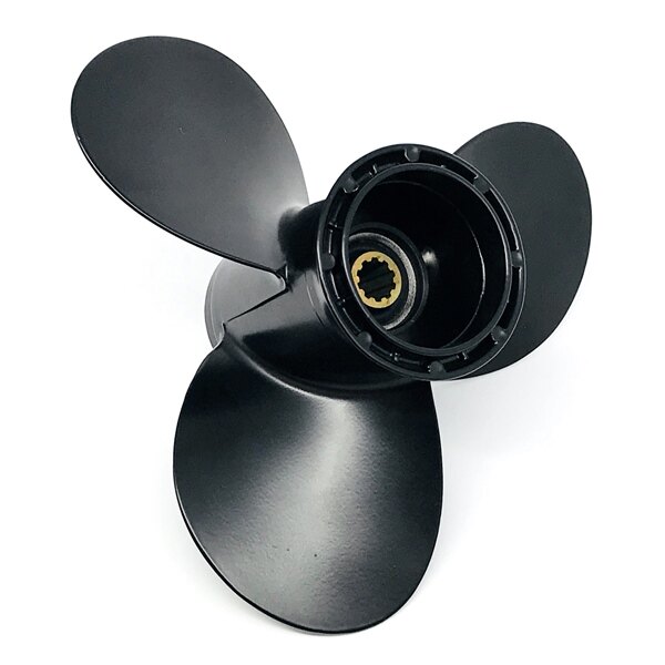 Kimpex Propeller Fits Suzuki Aluminum 8 Black 9.25″ 8 20 HP 10