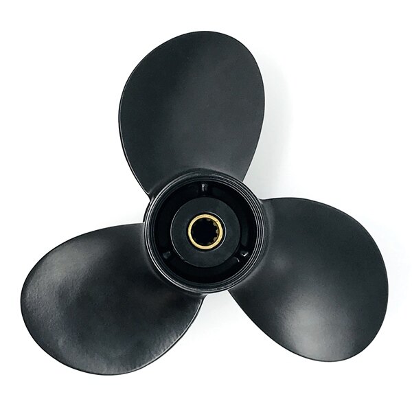 Kimpex Propeller Fits Suzuki Aluminum 8 Black 9.25″ 8 20 HP 10