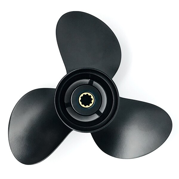 Kimpex Propeller Fits Suzuki Aluminum 11 Black 10.25″ 20~30 HP 10