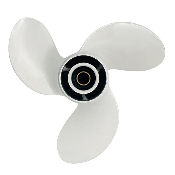 Kimpex Propeller Fits Yamaha Aluminum 12 White 9.25″ 9.9 20 HP 8