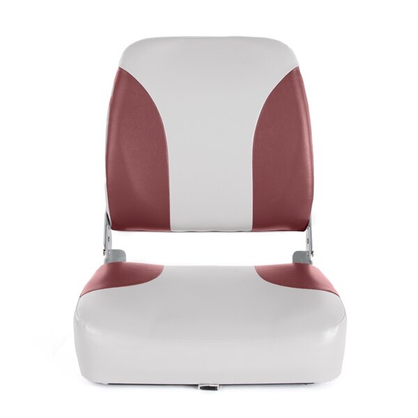 Kimpex Marine Seat 21.5'' High back fold down seat Gray, Red 21.5″