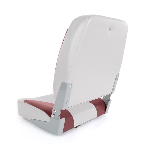 Kimpex Marine Seat 21.5'' High back fold down seat Gray, Red 21.5″