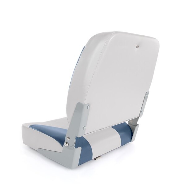 Kimpex Marine Seat 18.5'' Siège rabattable à dossier bas Gris, Bleu 2 Couleurs