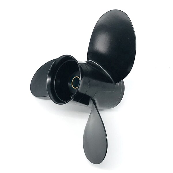 Kimpex Propeller Fits Tohatsu, Fits Nissan Aluminum 11 Black 9.25″ 9.8 18 HP 14