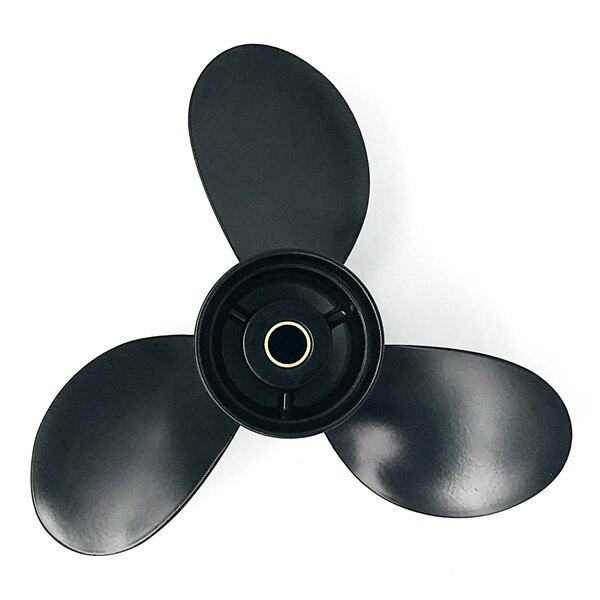 Kimpex Propeller Fits Tohatsu, Fits Nissan Aluminum 9 Black 9.25″ 9.8 18 HP 14