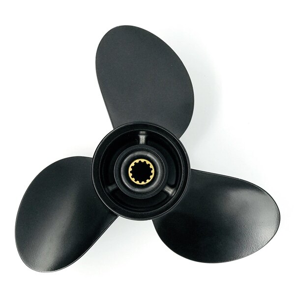 Kimpex Propeller Fits Tohatsu, Fits Nissan Aluminum 15″ Black 11″ 35 50 HP 13