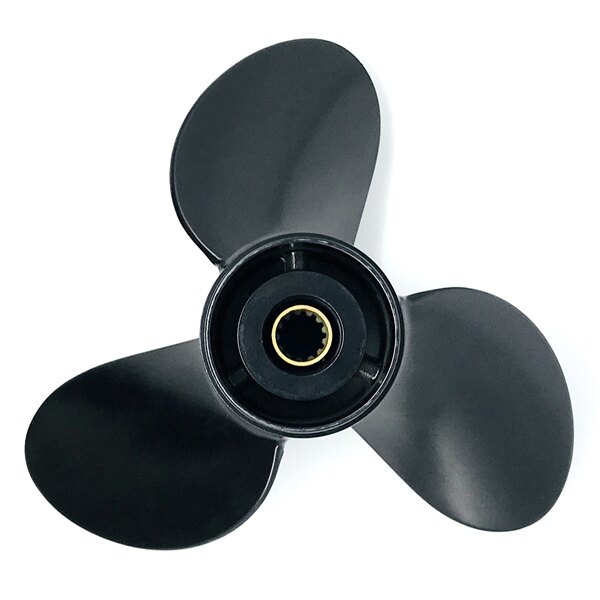 Kimpex Propeller Fits Tohatsu, Fits Nissan Aluminum 14″ Black 11.1″ 35 50 HP 13