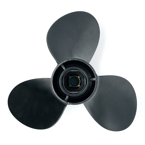 Kimpex Propeller with Hub Fits Mercury Aluminum 15″ Black 13 3/4″ 60 125 HP