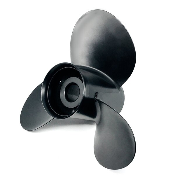 Kimpex Propeller with Hub Fits Mercury Aluminum 15″ Black 13 3/4″ 60 125 HP