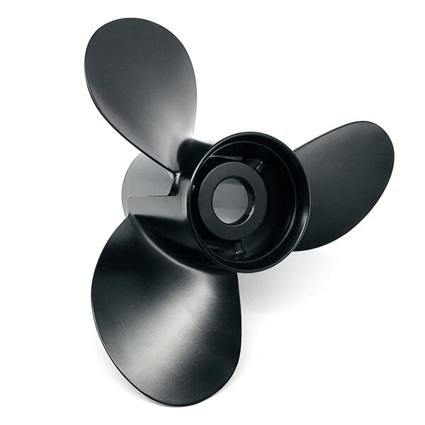 Kimpex Propeller with Hub Fits Mercury Aluminum 17″ Black 13 1/4″ 60 125 HP