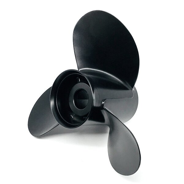 Kimpex Propeller with Hub Fits Mercury Aluminum 17″ Black 13 1/4″ 60 125 HP