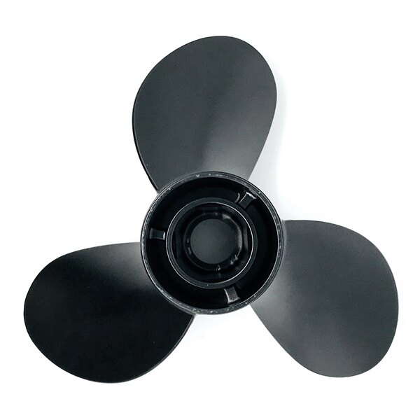 Kimpex Propeller with Hub Fits Mercury Aluminum 17″ Black 13 1/4″ 60 125 HP