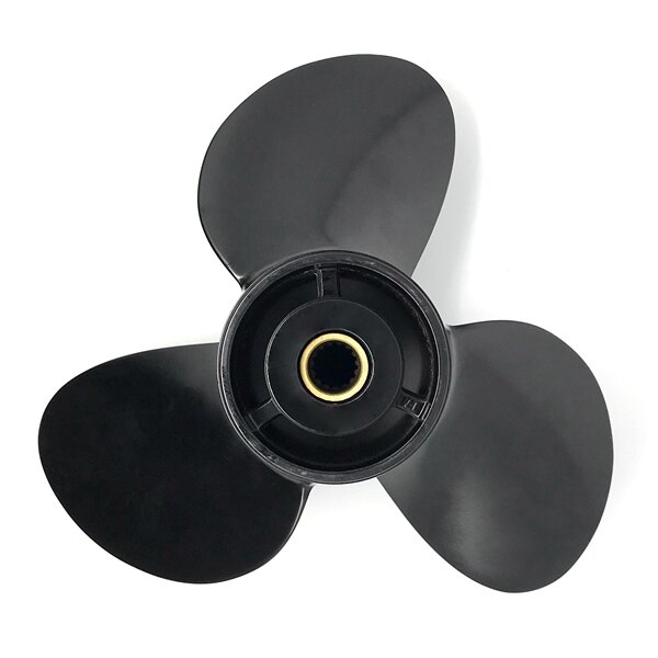 Kimpex Propeller with Hub Fits Mercury Aluminum 15″ Black 15 1/4″ 90 350 HP