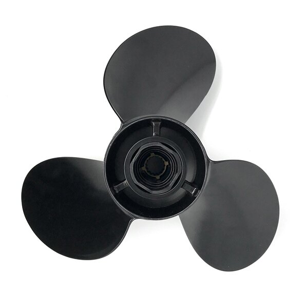 Kimpex Propeller with Hub Fits Mercury Aluminum 19″ Black 14 1/2″ 90 350 HP