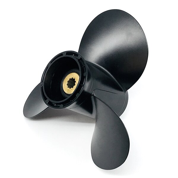 Kimpex Propeller Fits Suzuki Aluminum 12″ Black 9 1 4″ 8 20 HP 10