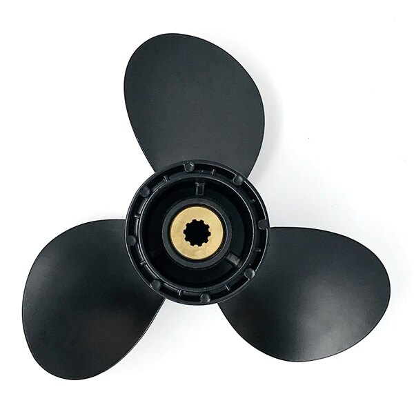 Kimpex Propeller Fits Suzuki Aluminum 12″ Black 9 1 4″ 8 20 HP 10