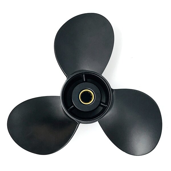 Kimpex Propeller Fits Suzuki Aluminum 12″ Black 9 1 4″ 8 20 HP 10