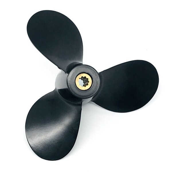 Kimpex Propeller Fits Suzuki Aluminum 7″ Noir 7 1/2“ 4 8 HP 10