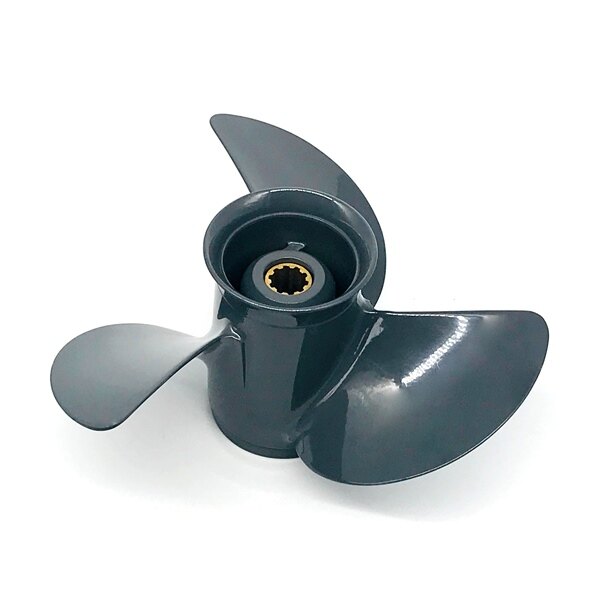 Kimpex Propeller Fits Honda Aluminum 12″ Gray 9 1/4″ 8 20 HP 8