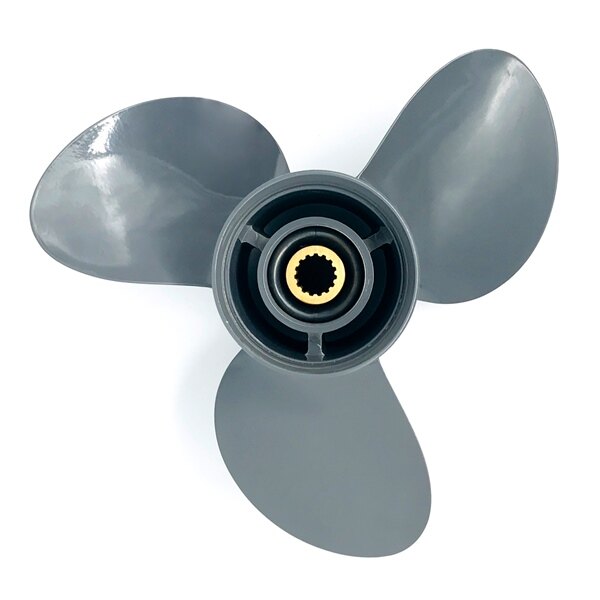 Kimpex Propeller Fits Honda Aluminum 17″ Gris 13 1/4‘’ 60 140 HP 15