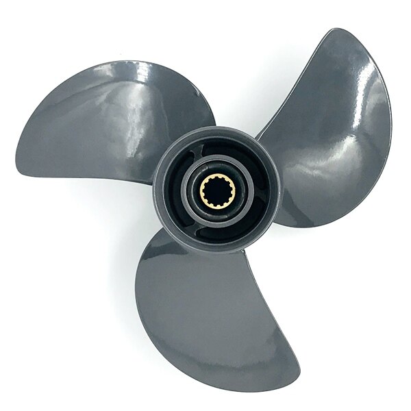 Kimpex Propeller Fits Honda Aluminum 11″ Gray 11 5/8″ 35 60 HP 13