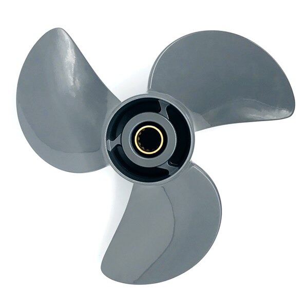 Kimpex Propeller Fits Honda Aluminum 11″ Gray 11 5/8″ 35 60 HP 13