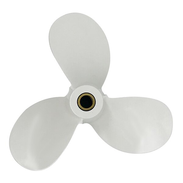 Kimpex Propeller Fits Yamaha Aluminum 9 1/4″ White 9 1/4″ 6 8 HP Pin