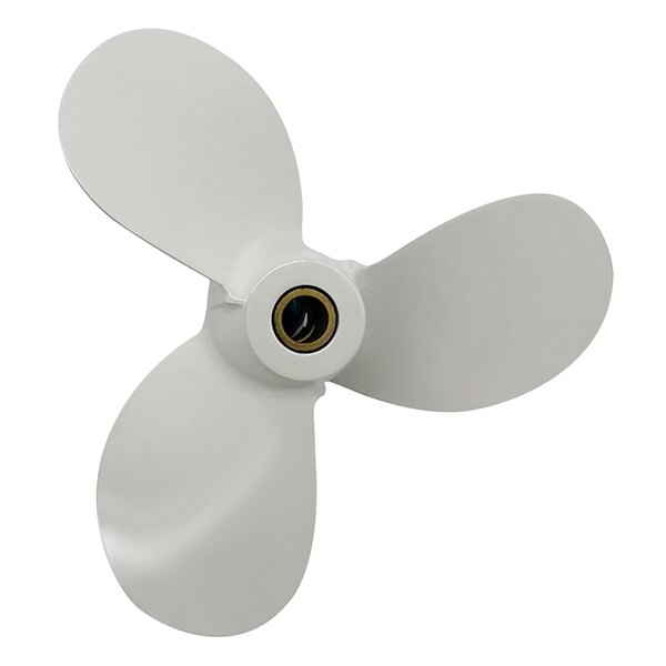 Kimpex Propeller Fits Yamaha Aluminum 9 1/4″ White 9 1/4″ 6 8 HP Pin