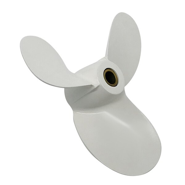 Kimpex Propeller Fits Yamaha Aluminum 9 1/4″ White 9 1/4″ 6 8 HP Pin