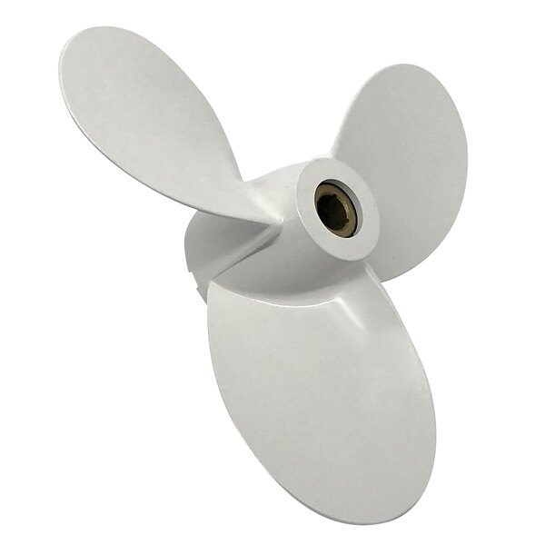 Kimpex Propeller Fits Yamaha Aluminum 7″ White 9″ 6 8 HP Pin