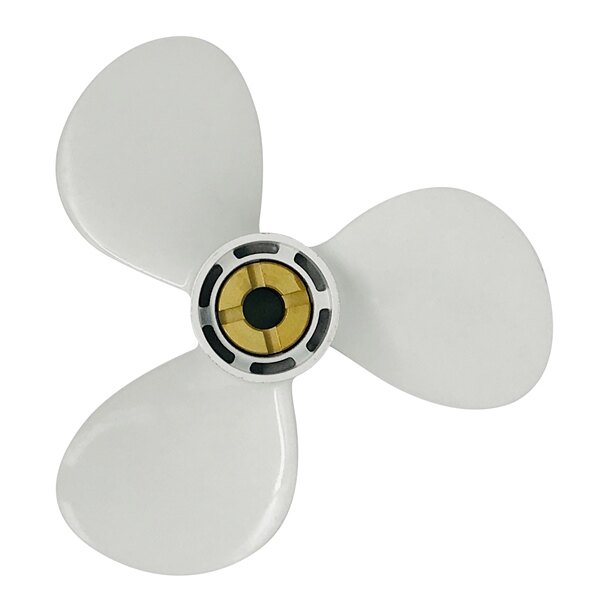 Kimpex Propeller Fits Yamaha Aluminum 6 1/2″ Blanc 9 3/4″ 6 8 HP Pin