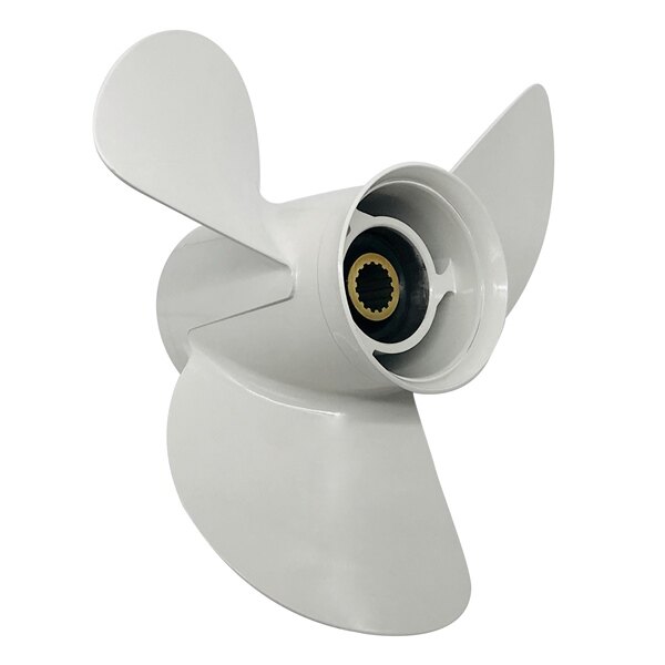 Kimpex Propeller Fits Yamaha Aluminum 19″ White 13″ 50 130 HP 15