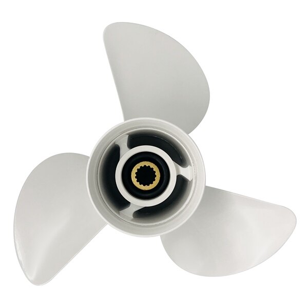 Kimpex Propeller Fits Yamaha Aluminum 19″ White 14″ 150 300 HP 15