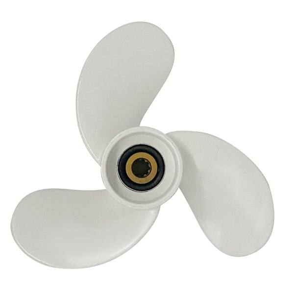 Kimpex Propeller Fits Yamaha Aluminum 6″ White 7 1/4″ 2.5 6 HP 9