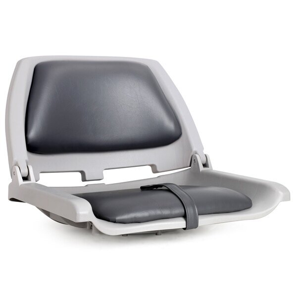 Siège de bateau de pêche pliable Kimpex Siège pliable Gris, Noir