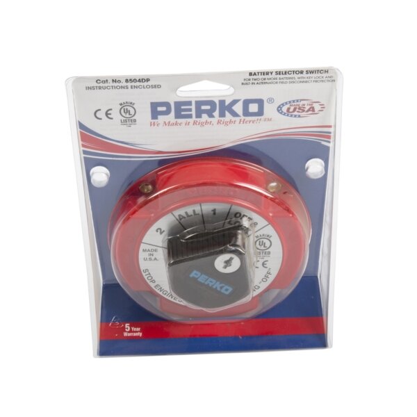 PERKO Battery Selector Switch Dial 780648