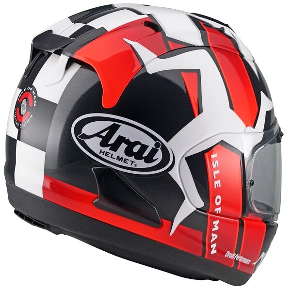 ARAI Corsair X Casque Intégral Été XL Noir, Rouge, Blanc