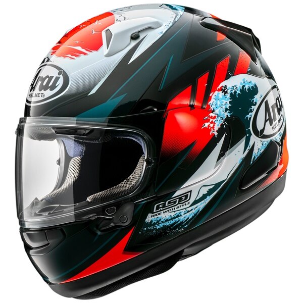 ARAI Quantum X Full Face Helmet Wave Summer 2XL