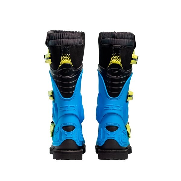 SIDI Flame boots Youth Off Road 38 Light Blue, Lime, Black