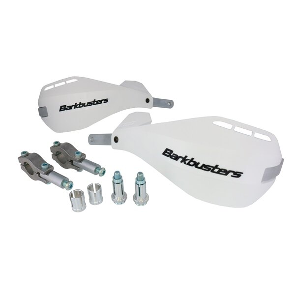 Rideworx Straight Ego Handguard Blanc