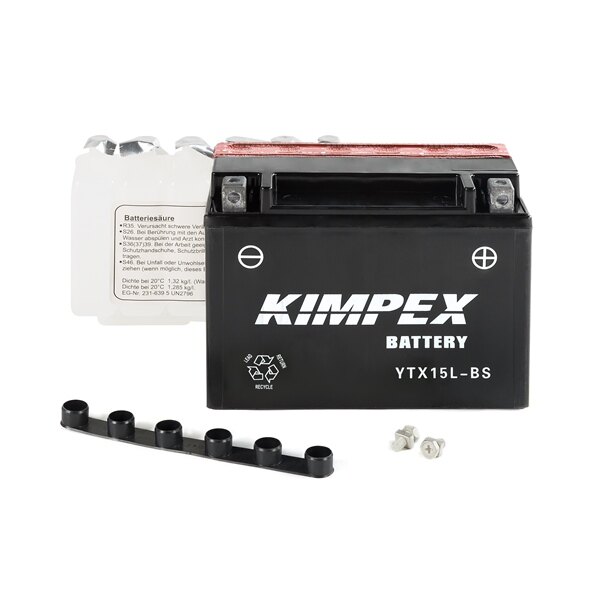 Kimpex Batterie sans entretien AGM YTX15L BS